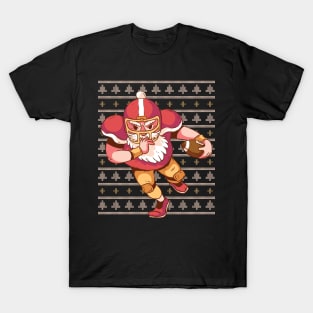 Father Christmas Playing football T-Shirt